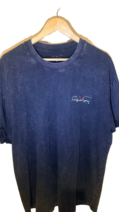T-SHIRT Oversize  UNISEX Black / faded black / pink « 1000 BTH PAY NOW »❤️