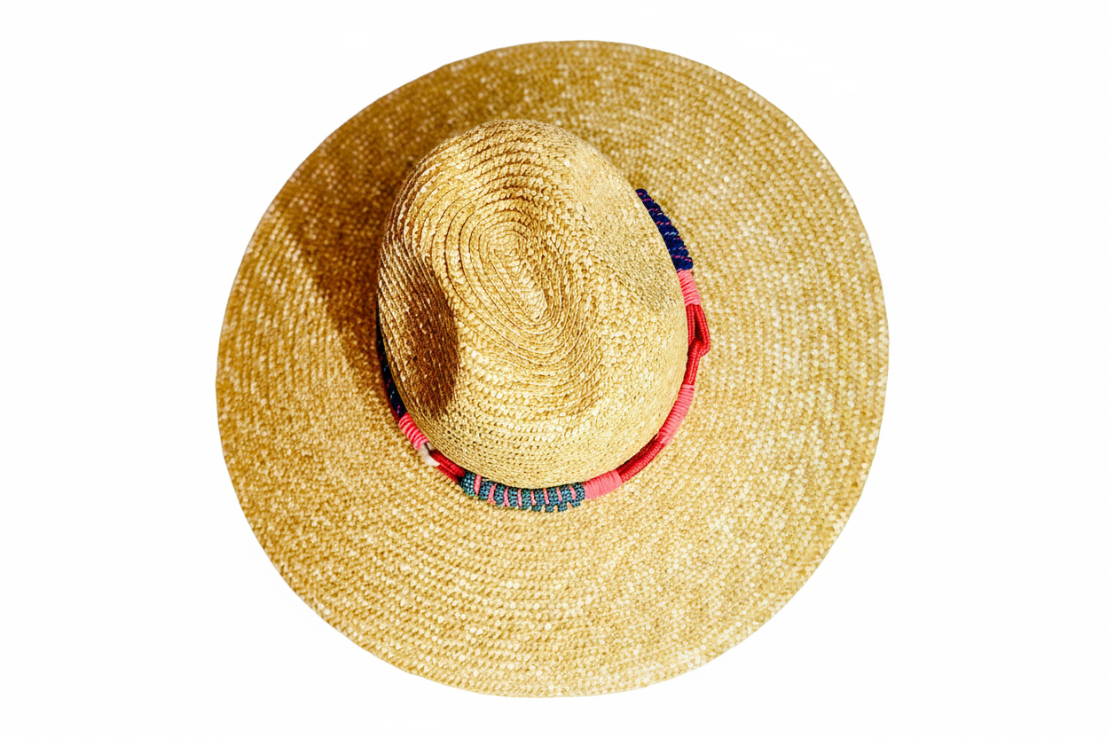 STRAW HAT 100% RAFFIA
