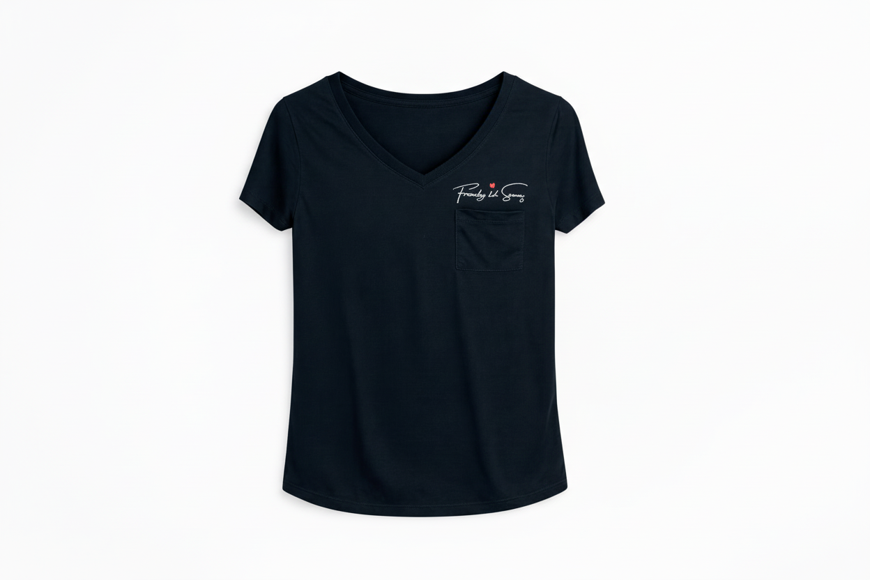 T-SHIRT Woman Black « I LOVE SAMUI »❤️