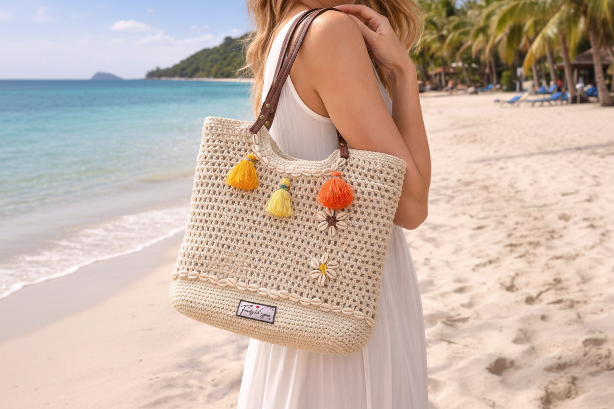 BAG HANDMADE « FRENCHY KOH SAMUI » ❤️